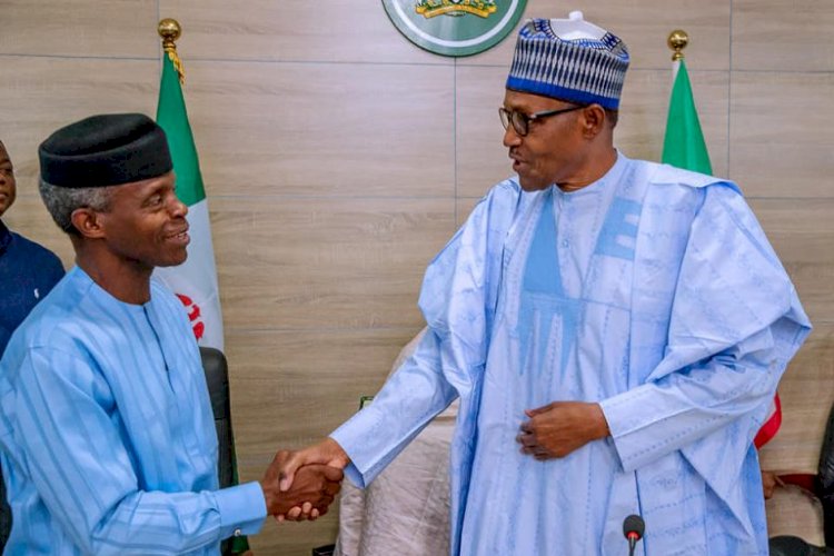 APC Governors Reveals "No Rift Between Buhari, Osinbajo"