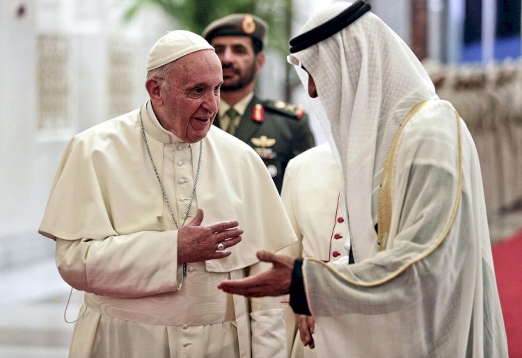 Pope is right now working hand in hand with Islam to create one world religion