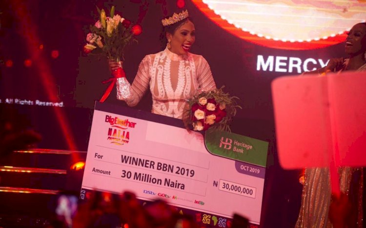 BBNaija: Mercy Emerges as the 'WINNER' Of The Pepper Dem Edition Show