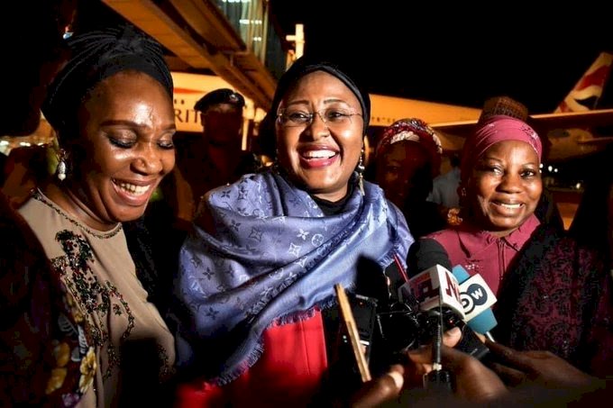 Aisha Buhari : Why I left Nigeria for two months