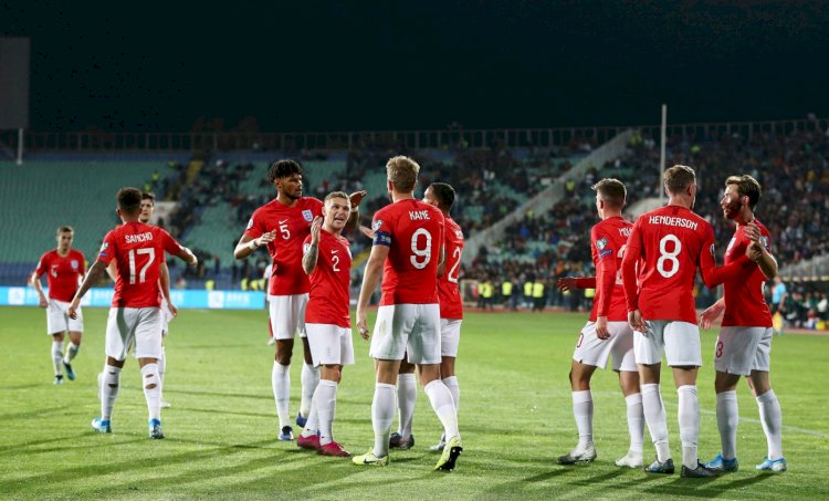 EURO 2020 Qualifiers: England SILENCE Racism Abusers with SIX Goals; Bulgaria 0 - 6 England