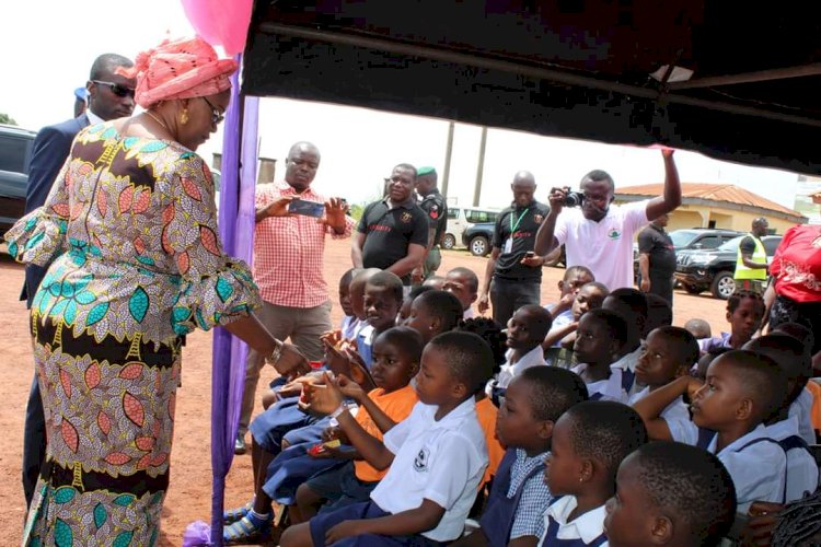 Monica Ugwuanyi Advises Children On Proper Hygiene