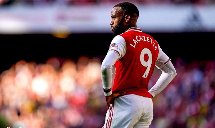Lacazette RESUME Training for the Gunners after ankle injury in September