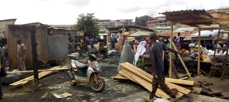 Kumasi Central Market fire Out-Break was caused by Power Overload - Victims Accuse
