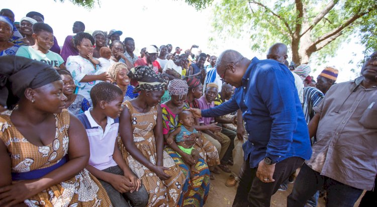 Mahama CONSOLES Communities affected by Heavy Rains in the Upper East
