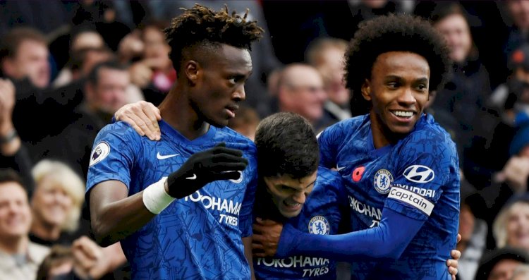 EPL Day 12: Abraham and Pulisic mount Chelsea to second of the league table after Palace win; Chelsea 2 - 0 Palace