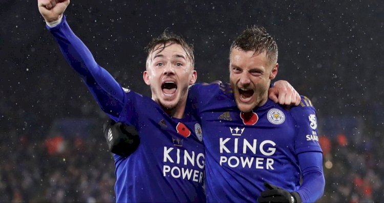 EPL Day 12: Vardy and Maddison grab three points to go second against struggling Gunners; Leicester 2 - 0 Arsenal