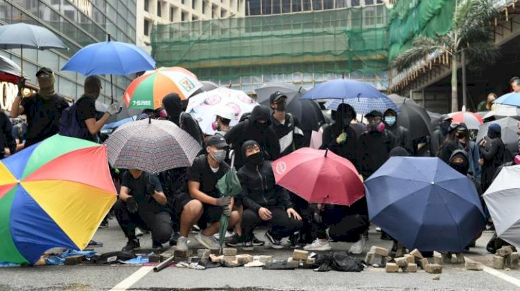 Schools shut, riot police out as Hong Kong sees yet another day of unrest