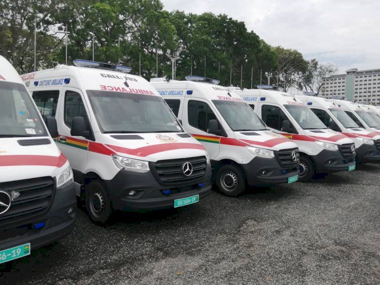 "We are putting structures in place to ensure the ambulances are properly managed" - Kwabre Awudu Moro