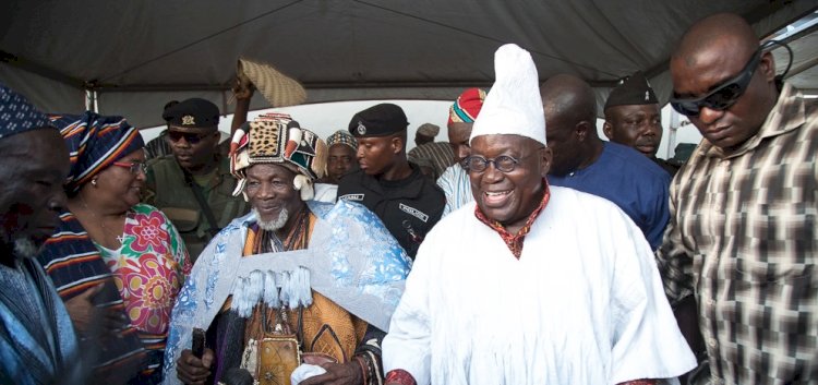 President Akufo-Addo Enskinned As ‘Dagbon Malti-Naa Abudani I’