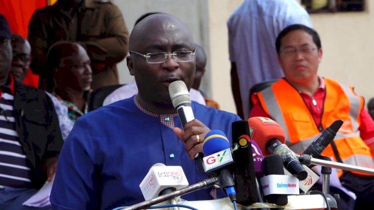 "NDC did very little in terms of roads" - Dr. Bawumia