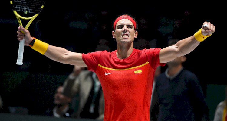 Nadal beats Shapolavov to clinch Spain's sixth Davis Cup title