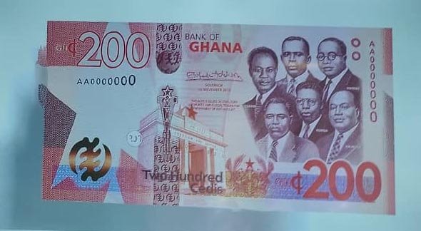 BoG make known of GH¢200 and GH¢100 cedis notes