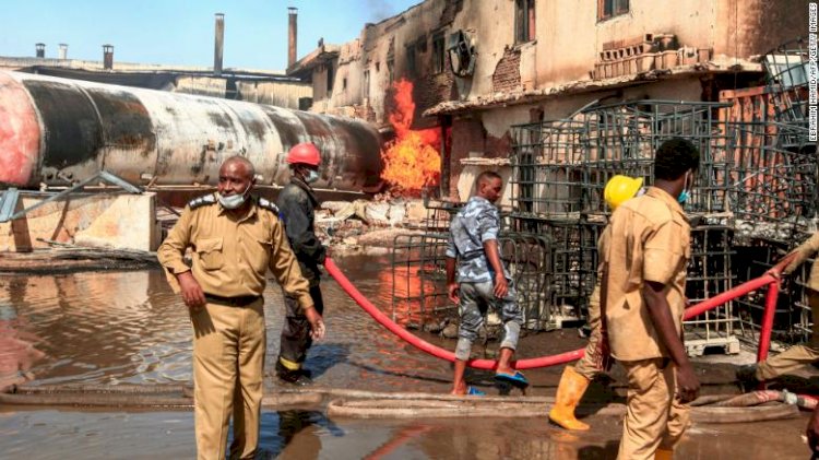 23 dead, 130 injured in Sudan factory fire