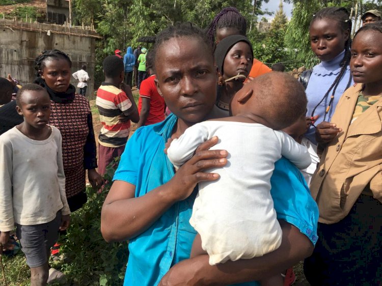 Kenya floods: Teenager dies trying to rescue man