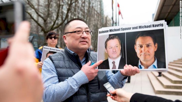 Two Canadians got caught in a spat between the US and China. They've been in prison for a year