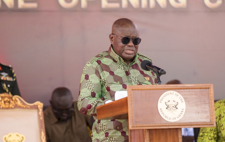 "The value-addition to our agricultural produce, is represented by this factory here today" - Nana Akufo-Addo on commissioned tomato processing factory under the 1D1F initiative