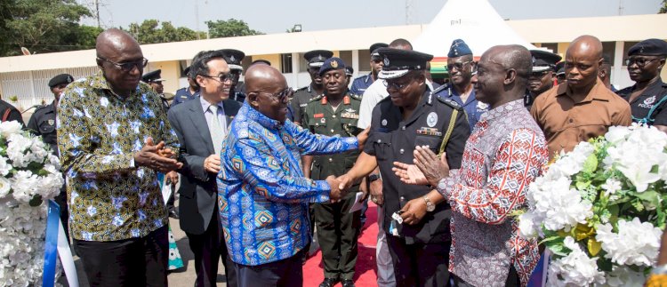 "Over three Years, we have been able to bring 676 additional vehicles to the Ghana Police Service" - Nana Akufo-Addo