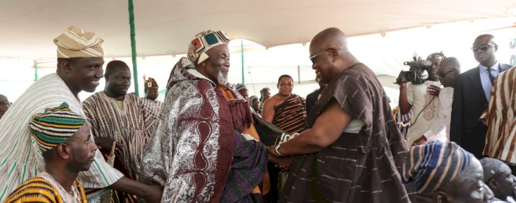 "It is evident that great days lie ahead for Dagbon under the stewardship of Yaa-Na Mahama Abukari II" - President Akufo-Addo