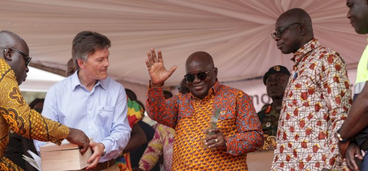 “Obuasi Mine Returned To Productivity, Profitability After First Gold Pour Since 2014” – President Akufo-Addo