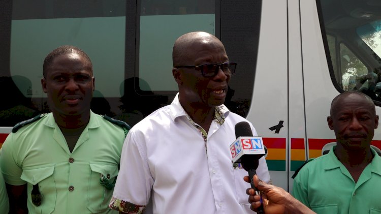 “The ambulance will be of good use to the people of Kwabre" - Hon Assibey Bonsu