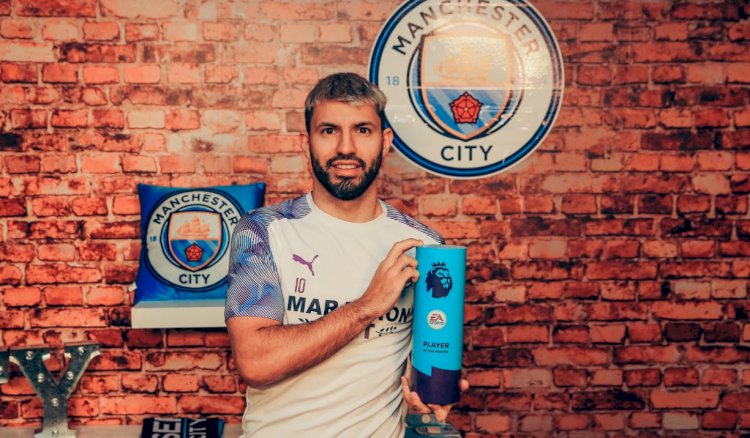 Aguero wins record seventh EA SPORTS Player of the Month