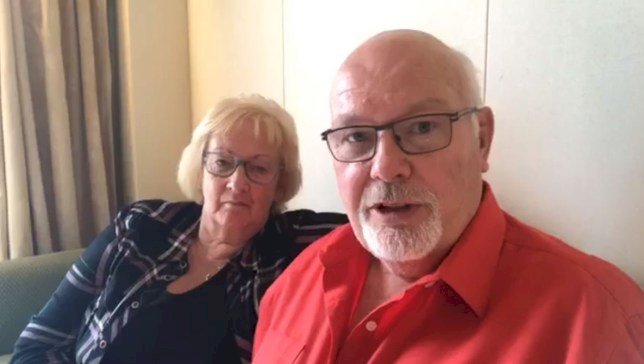 British couple David and Sally Abel ‘test positive for coronavirus’ on cruise ship