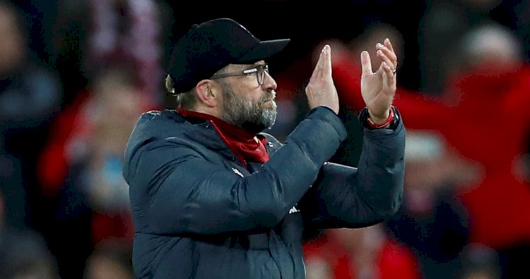 “The boys took really seriously what I said and that’s all cool " - Klopp on Liverpool matching City's top-flight record of 18 consecutive wins.