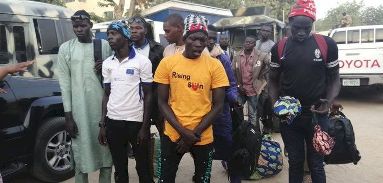 Repentant 'Boko Haram' Members Arrive Maiduguri From Niger Republic In Military Aircraft