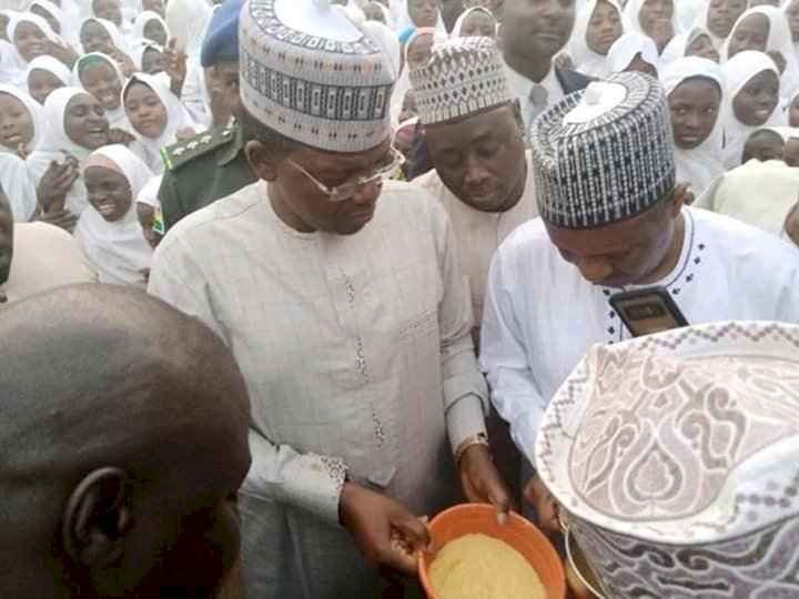 Governor Matawalle Forces School Teachers To Eat Poor Meal Provided For Students