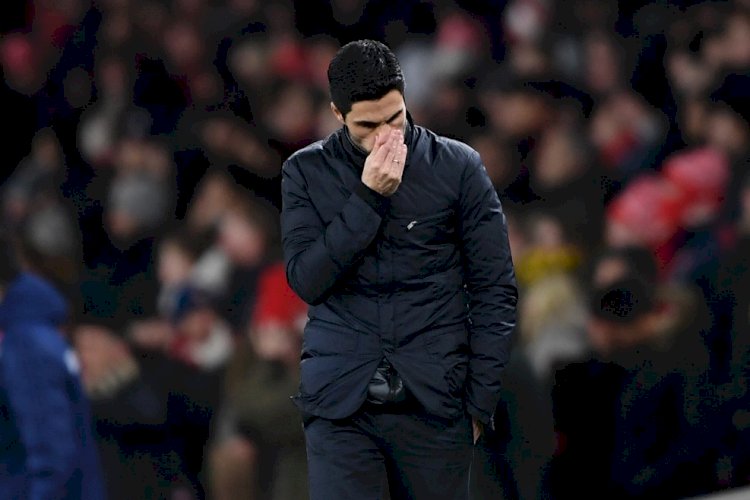 "The dressing room has to be strong and we have to keep going and react" - Arteta