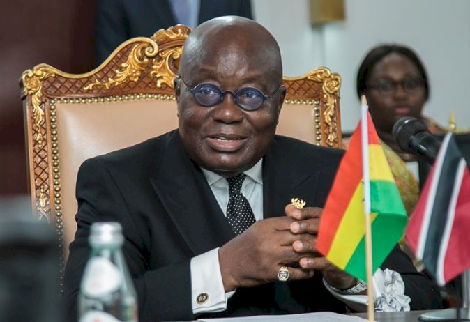 "We have had difficult times but Ghana has never lost her position as the inspirational leading light on the African continent" - Nana Akufo Addo