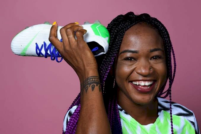 "Now I Can Marry in Peace" -Super Falcons striker Francisca Ordega Builds Huge Mansion For Her Parents