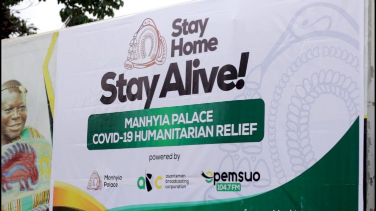 Asantehene launches coronavirus fund to support the needy in Kumasi