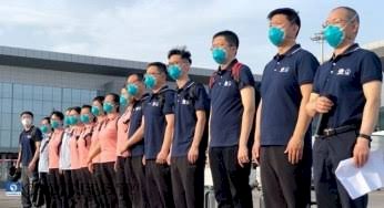 COVID-19: 15 Chinese Doctors Arrive In Nigeria Despite Protest