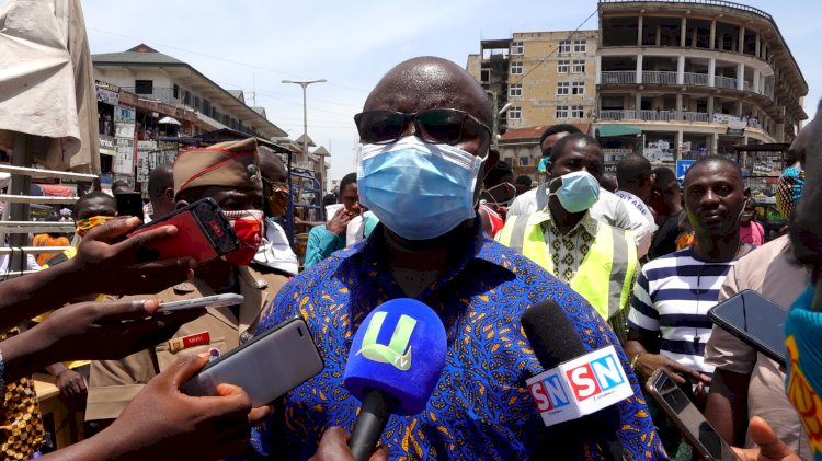 "Petty traders must undergo compulsory blood test before business can resume" - KMA Mayor