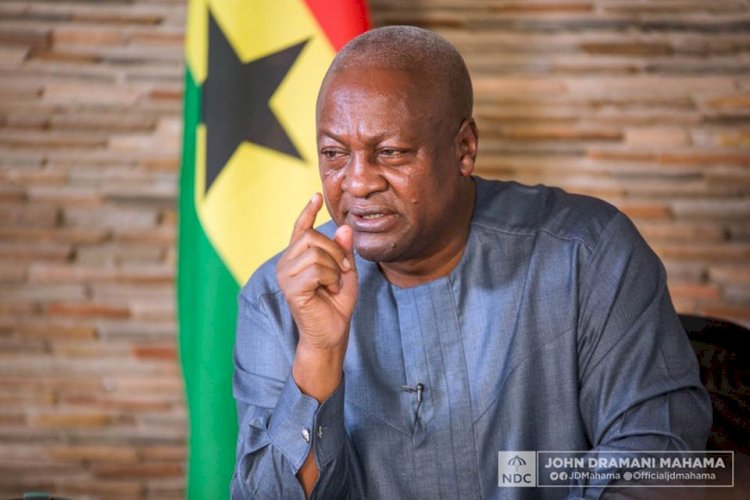 "Abandoned Projects Would Have Already Been Completed If We Were Still In Power" – Mahama