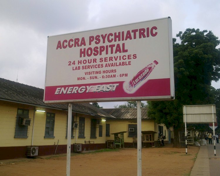 Covid-19: Patient at Accra Psychiatric Hospital tests Positive, 110 Quarantined
