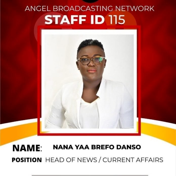 Nana Yaa Brefo becomes Head of News at Angel FM.