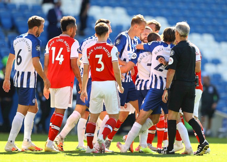 EPL Matchday 30: Arsenal suffers another defeat at the Amex; Brighton & Hove Albion 2 - 1 Arsenal