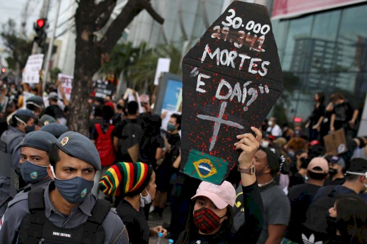 Virus deaths in Latin America race past 100,000