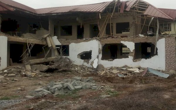 "Ghana To Rebuild Demolished High Commission Building"- Federal Gov't