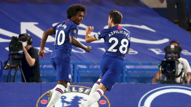 EPL Matchday 31: Blues confirm Liverpool as title winners after halting City; Chelsea 2 - 1 Manchester City