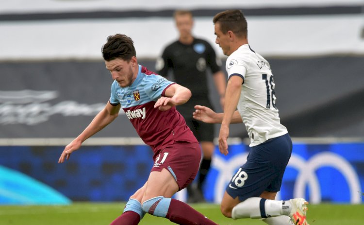 Frank Lampard refuse to comment of Chelsea's interest; Declan Rice ahead of West Ham trip