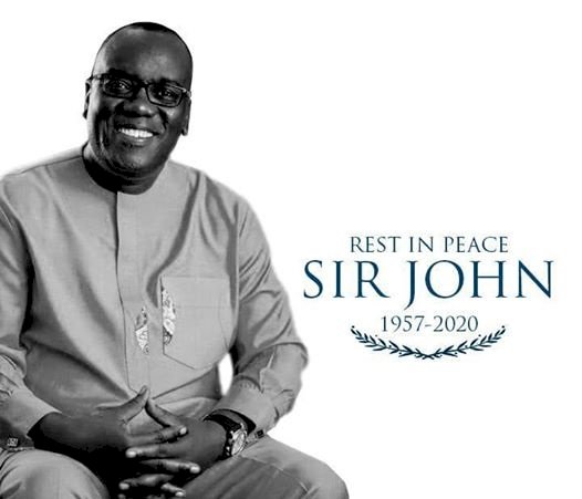 Prez Akufo-Addo Mourns Sir John in an Emotional 'Eulogy'