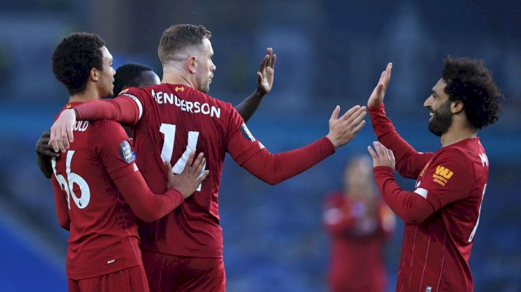 EPL Matchday 34: Liverpool record 30 wins in a Premier League record of 34 matches; Brighton 1 - 3 Liverpool