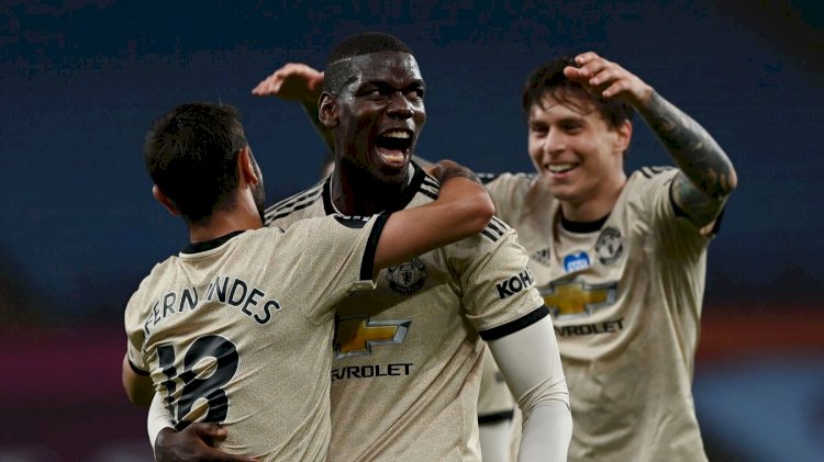 EPL Matchday 34: United keep pushing for Top 4 after putting three past Villa; Aston Villa 0 - 3 Manchester United