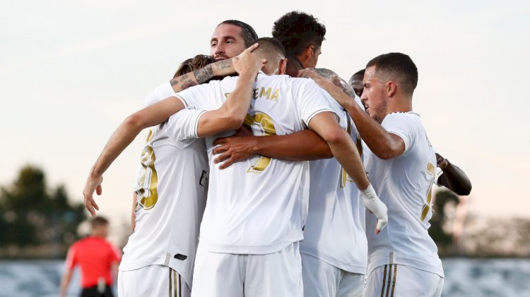 La Liga: Real Madrid secure 34th Spanish League title.