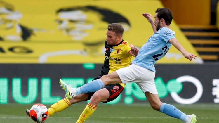 EPL Matchday 37: Watford relegation exit to be decided on final day after City's heavy loss; Watford 0 - 4 City