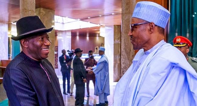 "I'm Grateful To Buhari And Amaechi" - Goodluck Jonathan